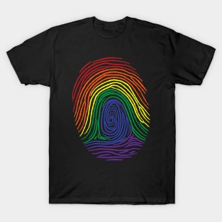 Fingerprint LGBT T-Shirt